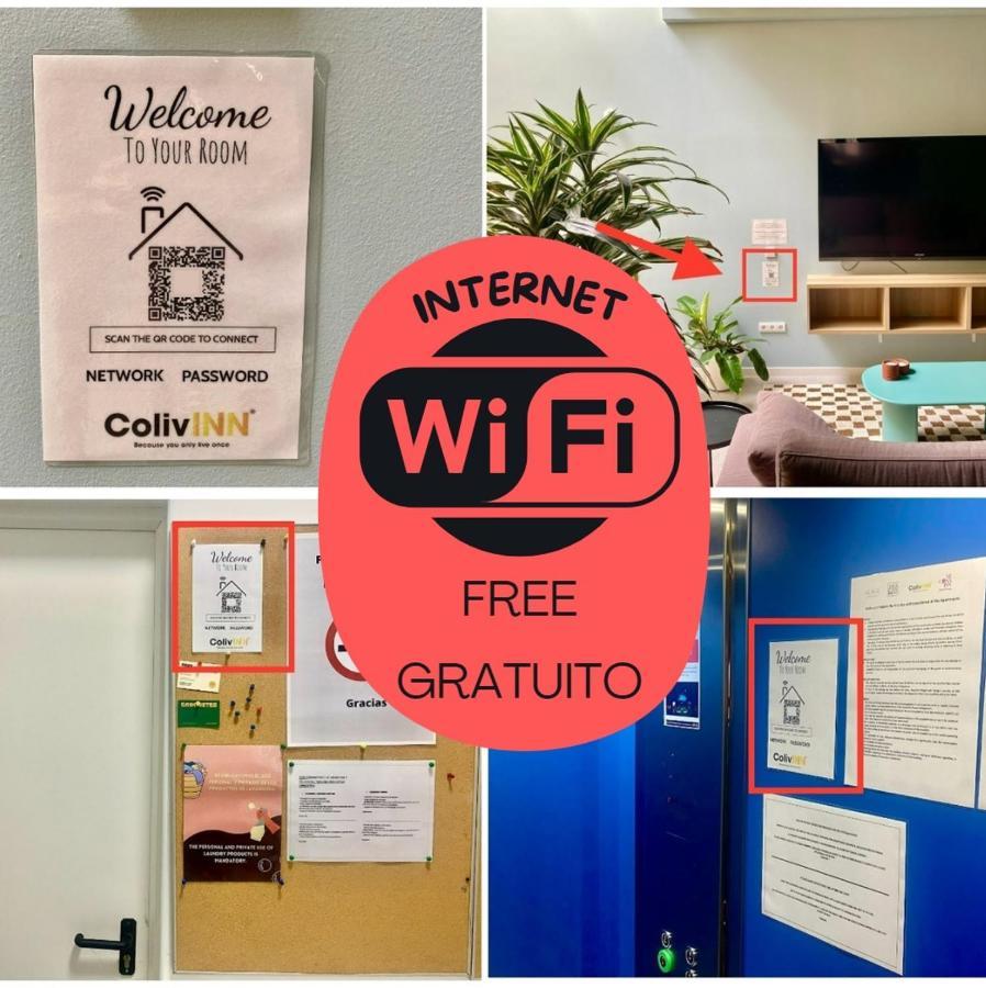 Habitacion En Playa Malvarrosa Con Bano Privado -No Ac- バレンシア エクステリア 写真