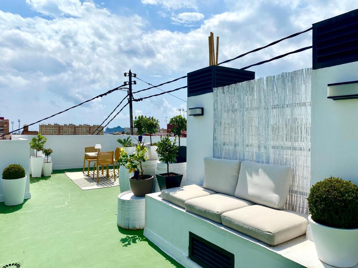 Habitacion En Playa Malvarrosa Con Bano Privado -No Ac- バレンシア エクステリア 写真